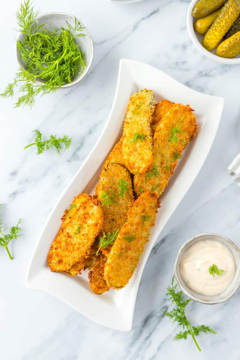 Air Fryer Fried Pickles