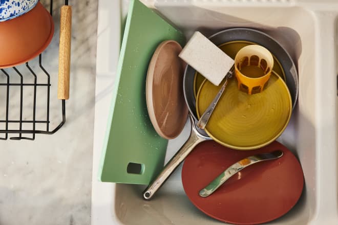 This $30 Drying Rack Holds a Surprising Amount of Dishes (It’s Ideal for Tiny Kitchens!)