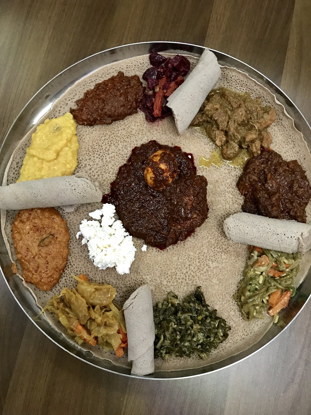 Ethiopian Food at Awash Restaurant in Miami Gardens