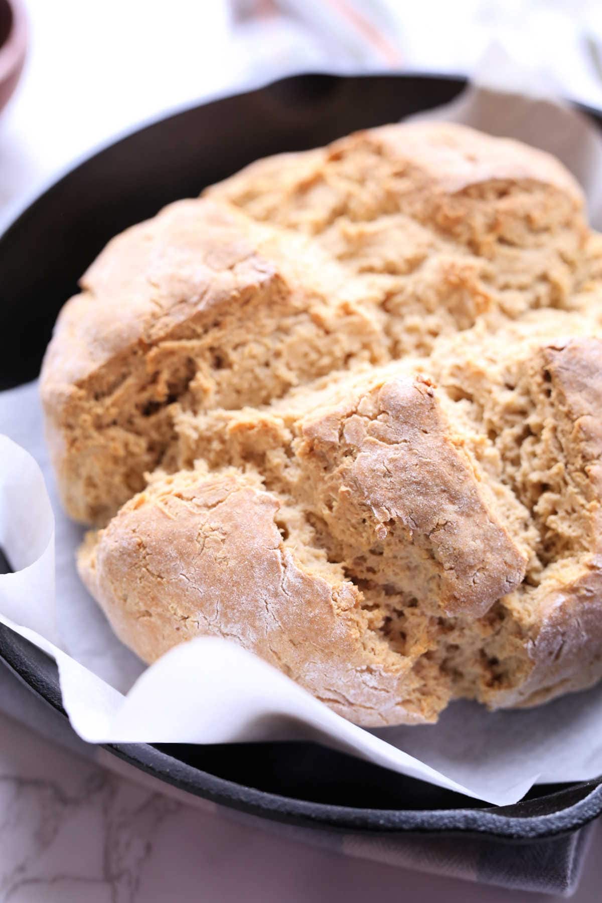 Gluten-Free Soda Bread Without Buttermilk