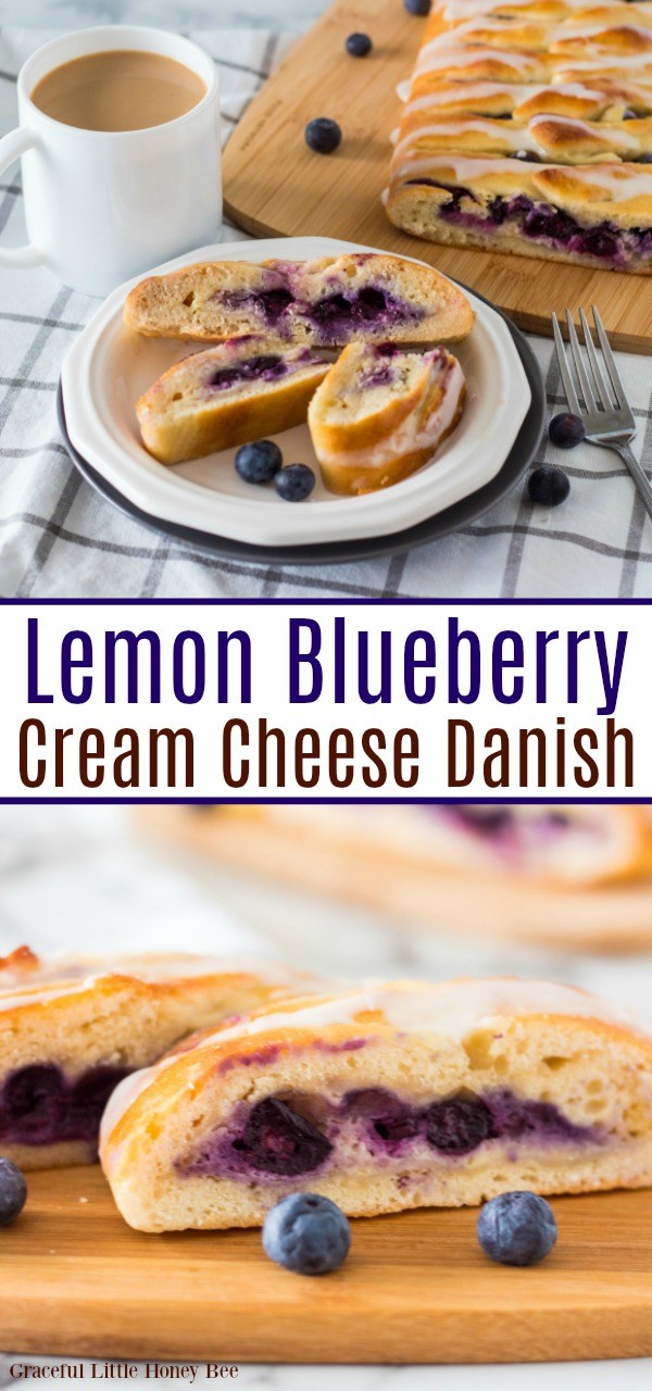 This Lemon Blueberry Cream Cheese Danish recipe is an amazingly delicious dessert that you will want to make again and again for your loved ones!