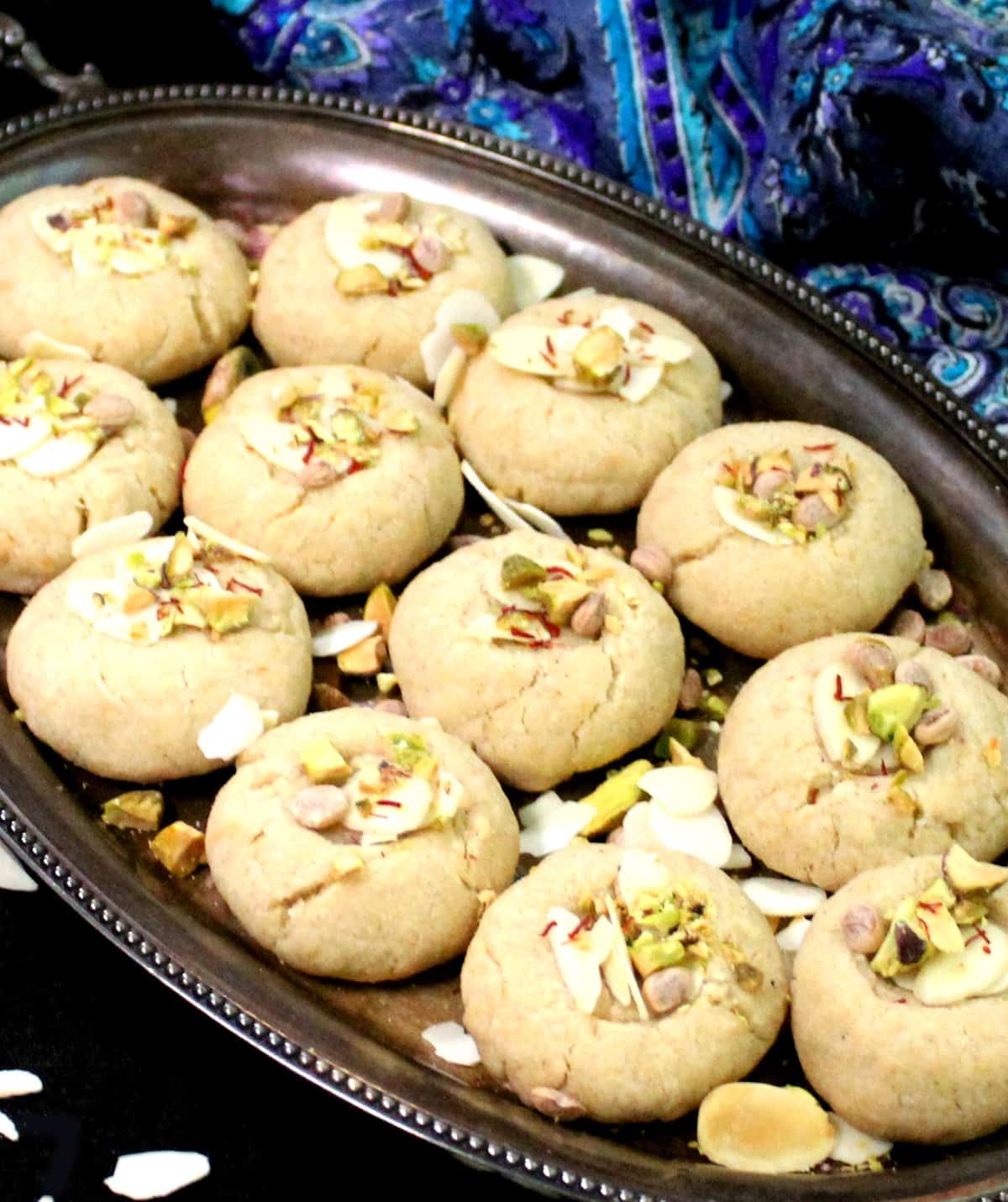 A nankhatai is a fabled, melt-in-the-mouth Indian cookie that’s scented with cardamom, studded with nuts, and is impossible to resist