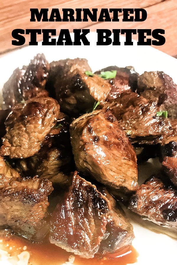 Air Fryer Marinated Steak Bites are fast and easy – just perfect for that weeknight meal you need on the table asap