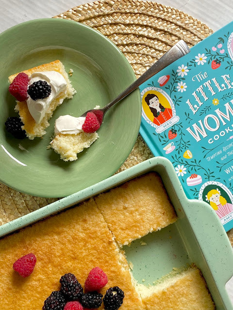 Hot Milk Sponge Cake + Little Women Cookbook Giveaway