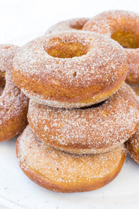 Fall is officially here with these Baked Pumpkin Apple Cider Donuts