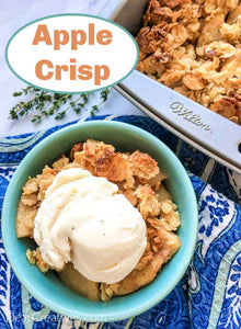 Are you feeling the chill of fall in the air? Warm-up to this apple dessert recipe, Cinnamon Apple Crisp