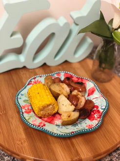This is my recipe for the yummiest, spiciest, most delicious shrimp boil of all time – quite possibly my favorite dish that I have ever made! I make this all of the time, all year round – so much that I can smell this recipe, haha! AND it’s actually...