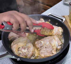 Skillet Smothered Chicken And Gravy Recipe