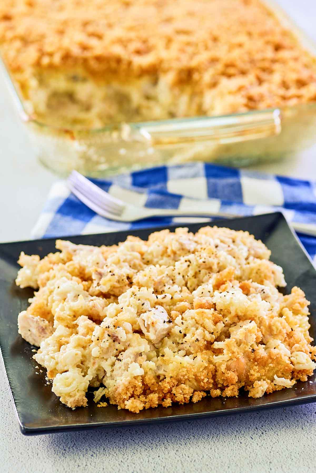 Ritz Cracker Chicken Casserole