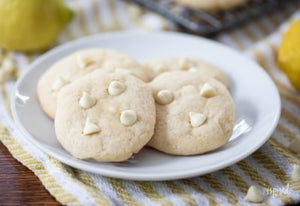 Lemon and White Chocolate Cookies