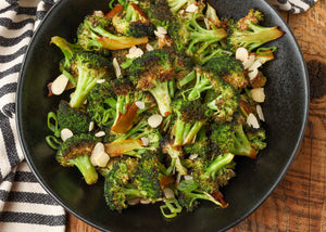 Sweet and Spicy Roasted Broccoli