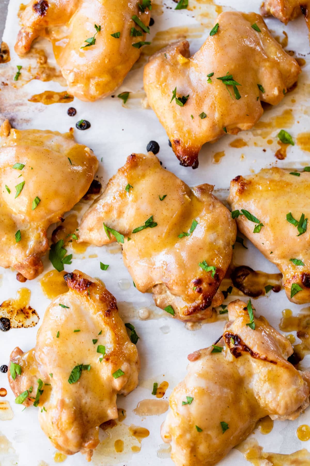 Honey Mustard Chicken Thighs