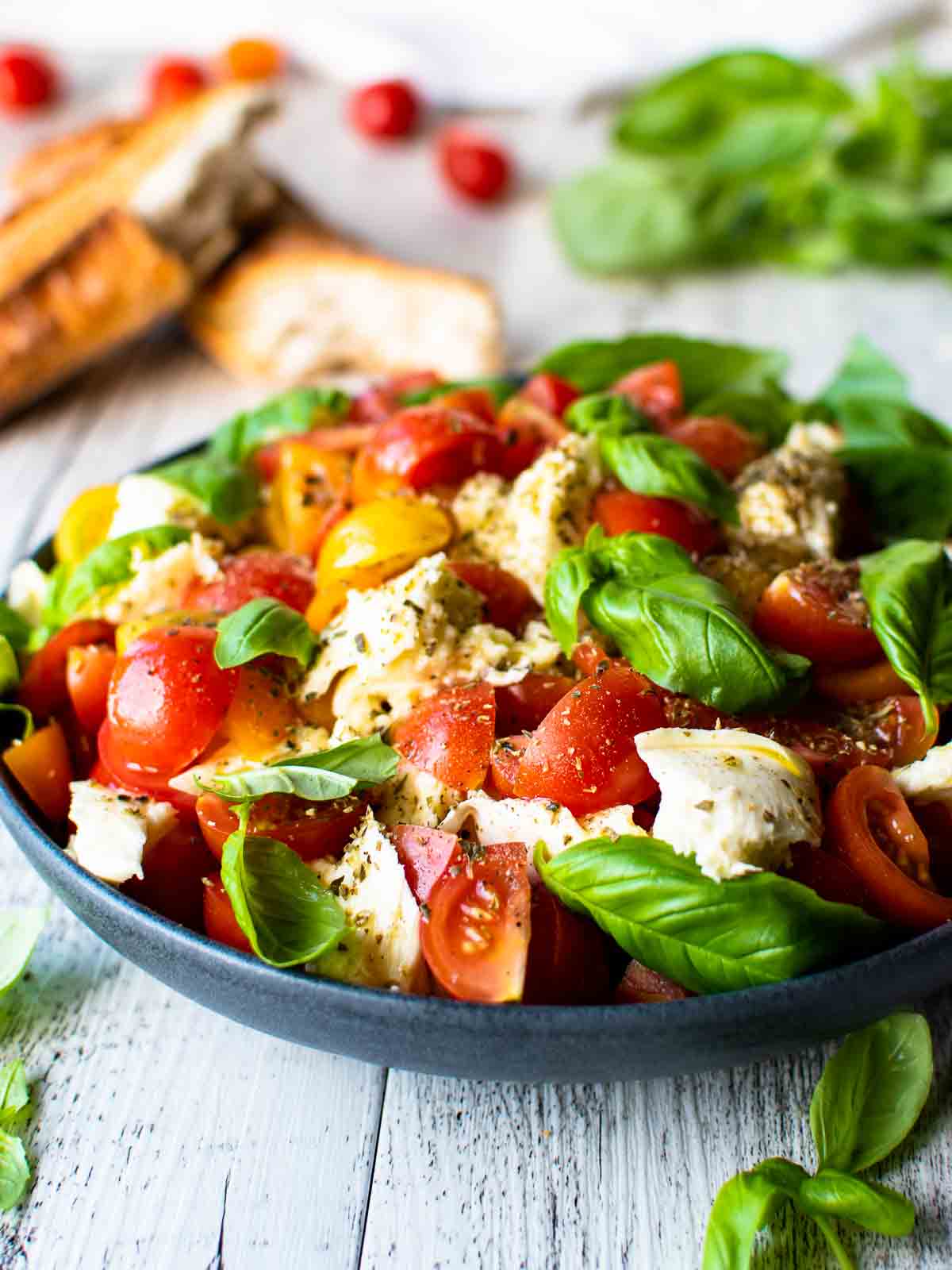 Cherry Tomato Caprese Salad