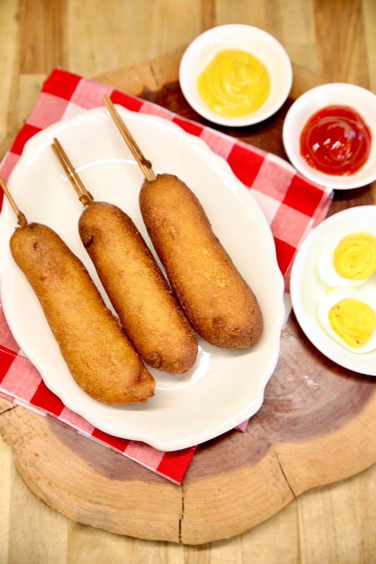 Smoked Corn Dogs