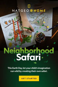 #EARTHDAY2020: Keep The Kids Busy with an Awesome Earth Day Activity — A Neighborhood Safari Courtesy of NatGeo@Home!