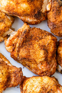 Baked Crispy Chicken Thighs