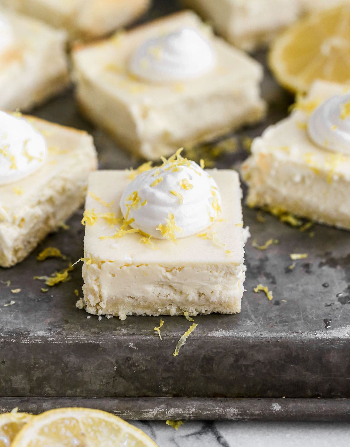 Hello, Summer! Lemon Cheesecake Bars