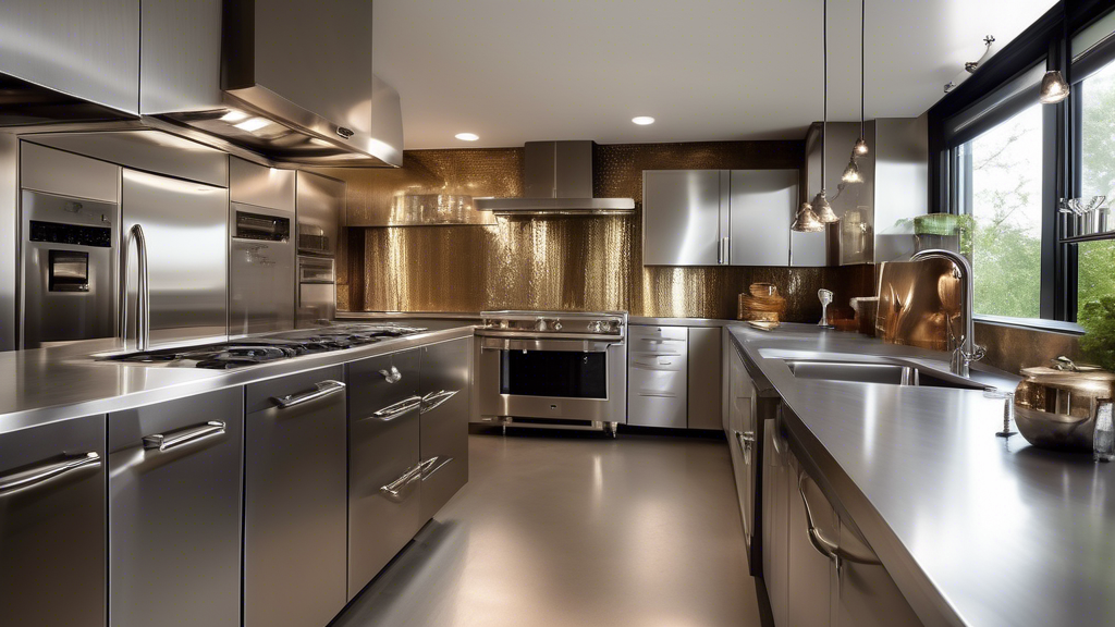 Metal Magic for Modern Kitchens