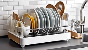 Space-Saving Dish Rack Solutions