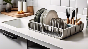 Plastic Dish Rack: A Kitchen Essential