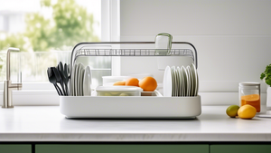 Protect Your Dishes: Dish Racks with Lids