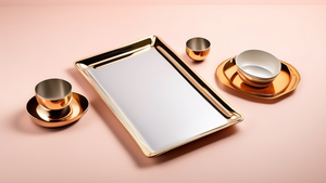 Metallic Trays: Versatile and Stylish Home Decor