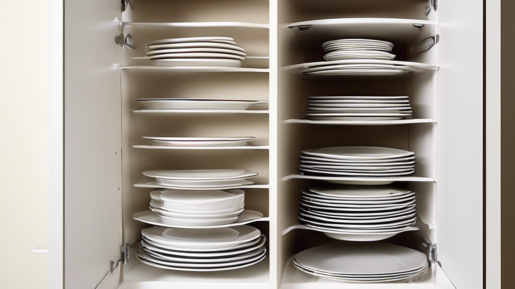 Organize Your Kitchenware: Plastic Plates Rack Solutions