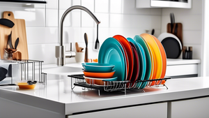 Foldable Dish Rack: Simplify Drying