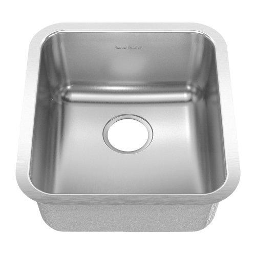 American Standard 20SB.171900.290 Prevoir 16.75-Inch Stainless Steel Undermount Single-Bowl Kitchen Sink, Brushed Satin