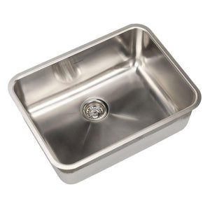 American Standard Prevoir Undermount Brushed Stainless Steel 24.75x18.75x9 0-Hole Single Bowl Kitchen Sink 549764