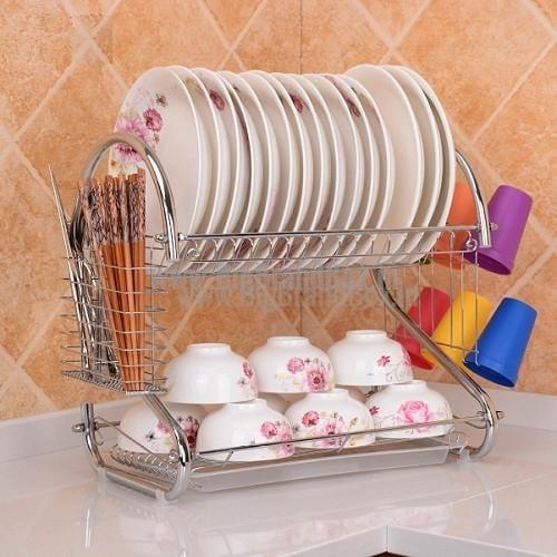 2 Layer Dish Drainer