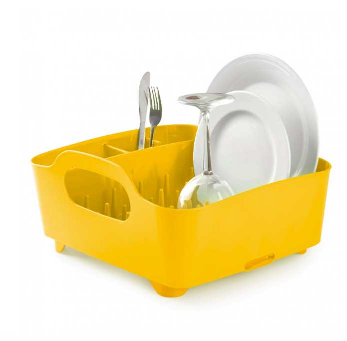 Tub Dish Rack, Canary Yellow
