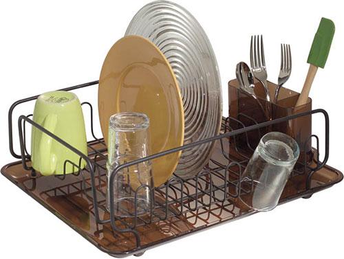 Amber Bronze Forma Lupe Dish Drainer